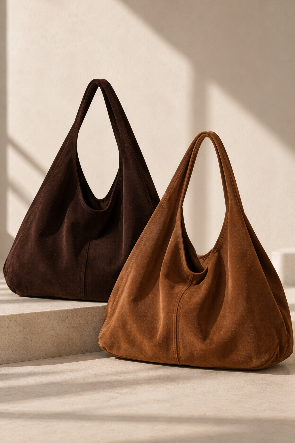 THE PALOMA DUO - Cognac & Marron Foncé